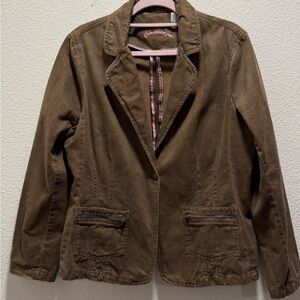 Caribbean Joe Brown Women's Blazer